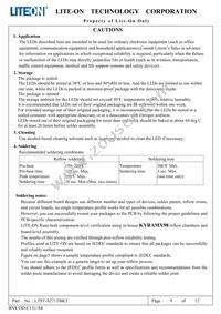 LTST-S271TBKT Datasheet Page 10