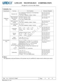 LTST-S271TBKT Datasheet Page 12