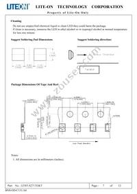 LTST-S271TGKT Datasheet Page 8