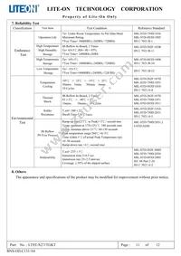 LTST-S271TGKT Datasheet Page 12