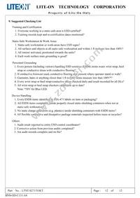 LTST-S271TGKT Datasheet Page 13