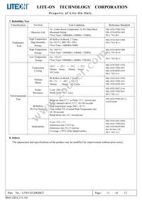 LTST-S320KRKT Datasheet Page 12