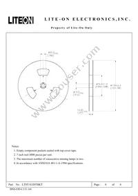 LTST-S320TBKT Datasheet Page 6