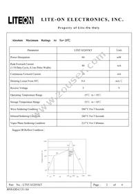 LTST-S320YKT Datasheet Page 2