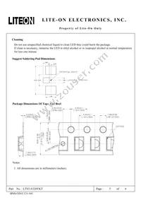 LTST-S320YKT Datasheet Page 5