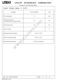 LTST-S321KFKT Datasheet Page 3