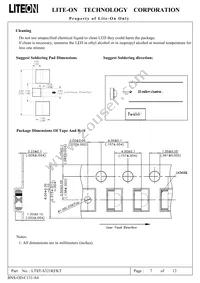 LTST-S321KFKT Datasheet Page 8