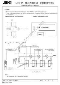 LTST-S321KSKT Datasheet Page 7