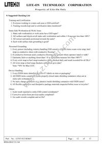 LTST-S321KSKT Datasheet Page 12