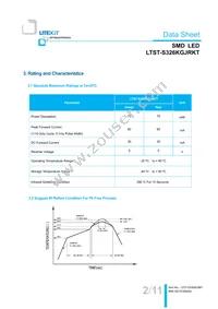 LTST-S326KGJRKT Datasheet Page 3