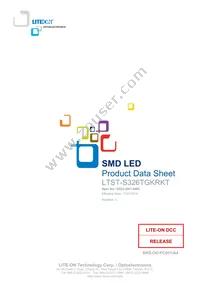 LTST-S326TGKRKT Datasheet Cover