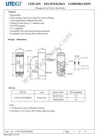 LTST-S326TGKRKT Datasheet Page 2