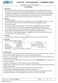 LTST-S326TGKRKT Datasheet Page 10