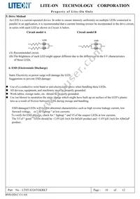 LTST-S326TGKRKT Datasheet Page 11