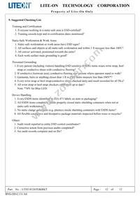 LTST-S326TGKRKT Datasheet Page 13