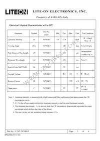 LTST-T670EKT Datasheet Page 3