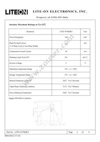 LTST-T670GKT Datasheet Page 2