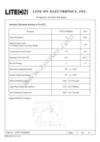 LTST-T670KRKT Datasheet Page 2