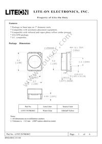 LTST-T670KSKT Datasheet Cover