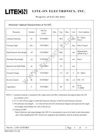 LTST-T670TBKT Datasheet Page 3