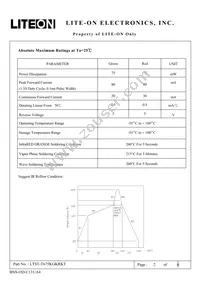 LTST-T675KGKRKT Datasheet Page 2