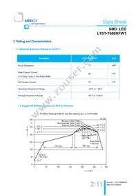 LTST-T680KFWT Datasheet Page 3