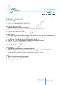 LTST-T680KFWT Datasheet Page 12