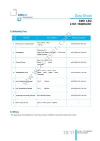 LTST-T680KGWT Datasheet Page 11