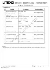 LTST-T680KRKT Datasheet Page 10