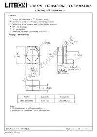 LTST-T680KSKT Datasheet Cover