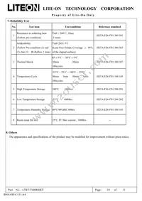 LTST-T680KSKT Datasheet Page 10