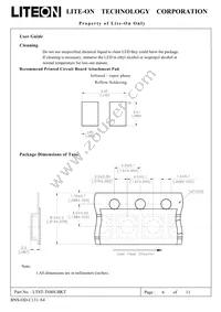 LTST-T680UBKT Datasheet Page 6