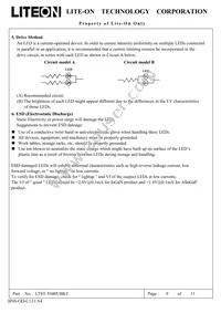 LTST-T680UBKT Datasheet Page 9