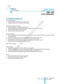 LTST-T680UGWT Datasheet Page 12