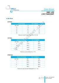 LTST-T680VSWT Datasheet Page 5