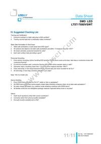 LTST-T680VSWT Datasheet Page 12