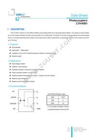 LTV-0501 Datasheet Page 2