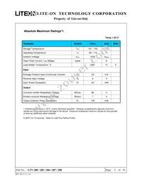 LTV-207 Datasheet Page 5