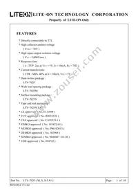 LTV-702FS-TA1 Datasheet Cover