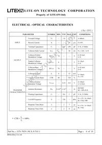LTV-702VS-TA1 Datasheet Page 6