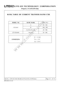 LTV-844S-TA1 Datasheet Page 12