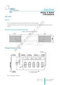 LTW-020ZDCG Datasheet Page 9