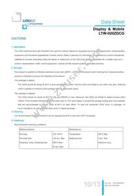 LTW-020ZDCG Datasheet Page 11