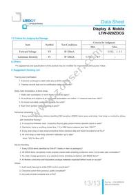 LTW-020ZDCG Datasheet Page 14