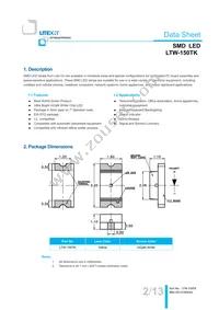 LTW-150TK Datasheet Page 2