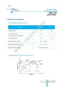 LTW-150TK Datasheet Page 3