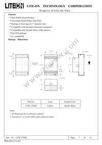 LTW-170TK Datasheet Page 2