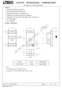 LTW-191TS5 Datasheet Page 3