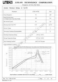 LTW-191TS5 Datasheet Page 4