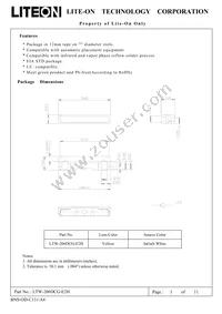 LTW-206DCG-E2H Datasheet Cover